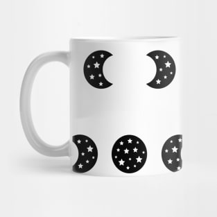 Triple Goddess Moon Phases Magickal Design Mug